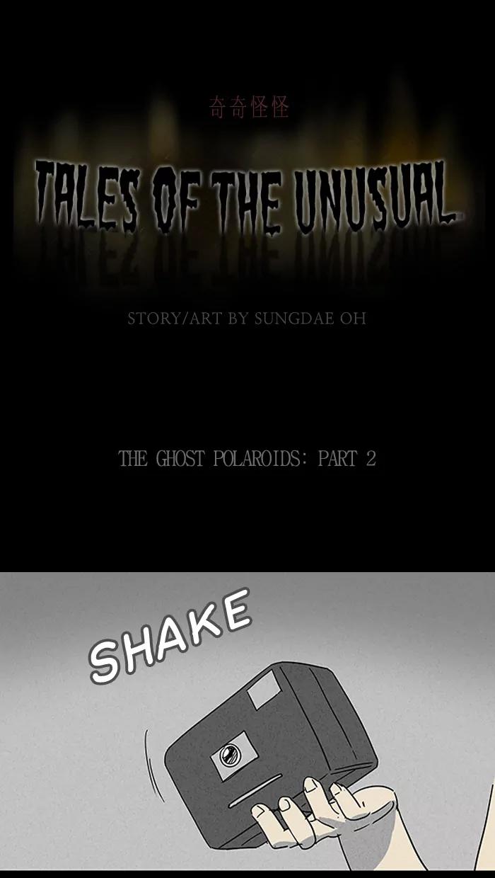 Tales of the unusual Chapter 98 page 1 - Chapter 98: Ep.98: The Ghost Polaroids - Part 2