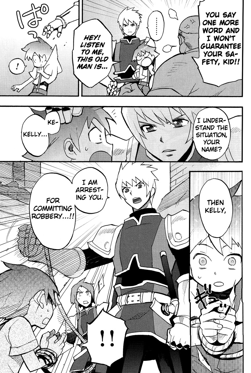 Tales of Vesperia - Flynn Seinaru Hakugin no Kishi Chapter 1 page 10 - Chapter 1: Law and Justice