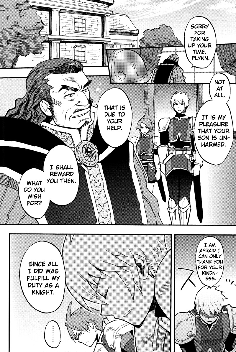 Tales of Vesperia - Flynn Seinaru Hakugin no Kishi Chapter 1 page 5 - Chapter 1: Law and Justice