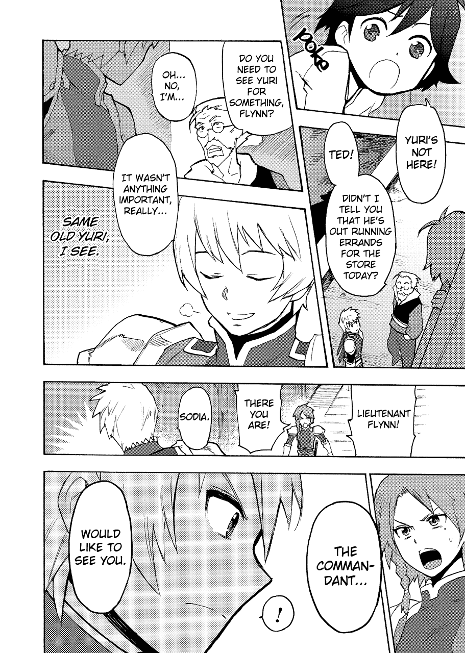 Tales of Vesperia - Flynn Seinaru Hakugin no Kishi Chapter 2 page 4 - Chapter 2: A Knight's Duty