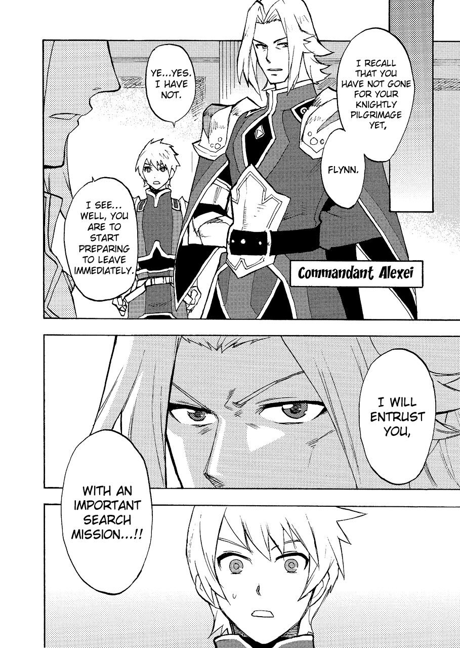 Tales of Vesperia - Flynn Seinaru Hakugin no Kishi Chapter 2 page 6 - Chapter 2: A Knight's Duty