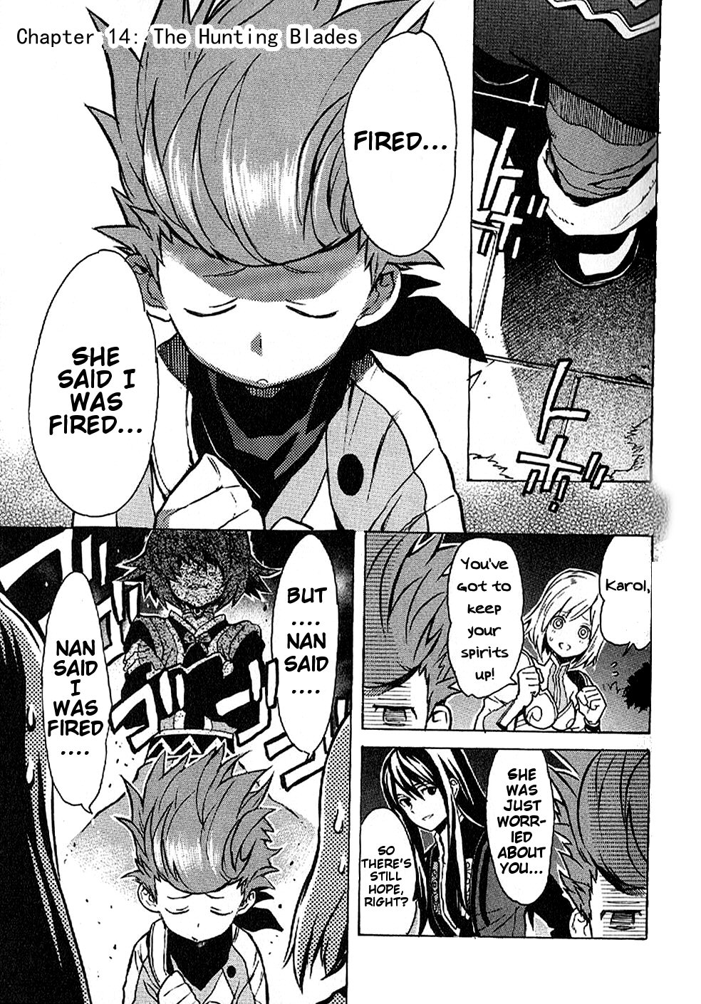 Tales of Vesperia Chapter 14.2 page 1 - Chapter 14 v2 : The Hunting Blades