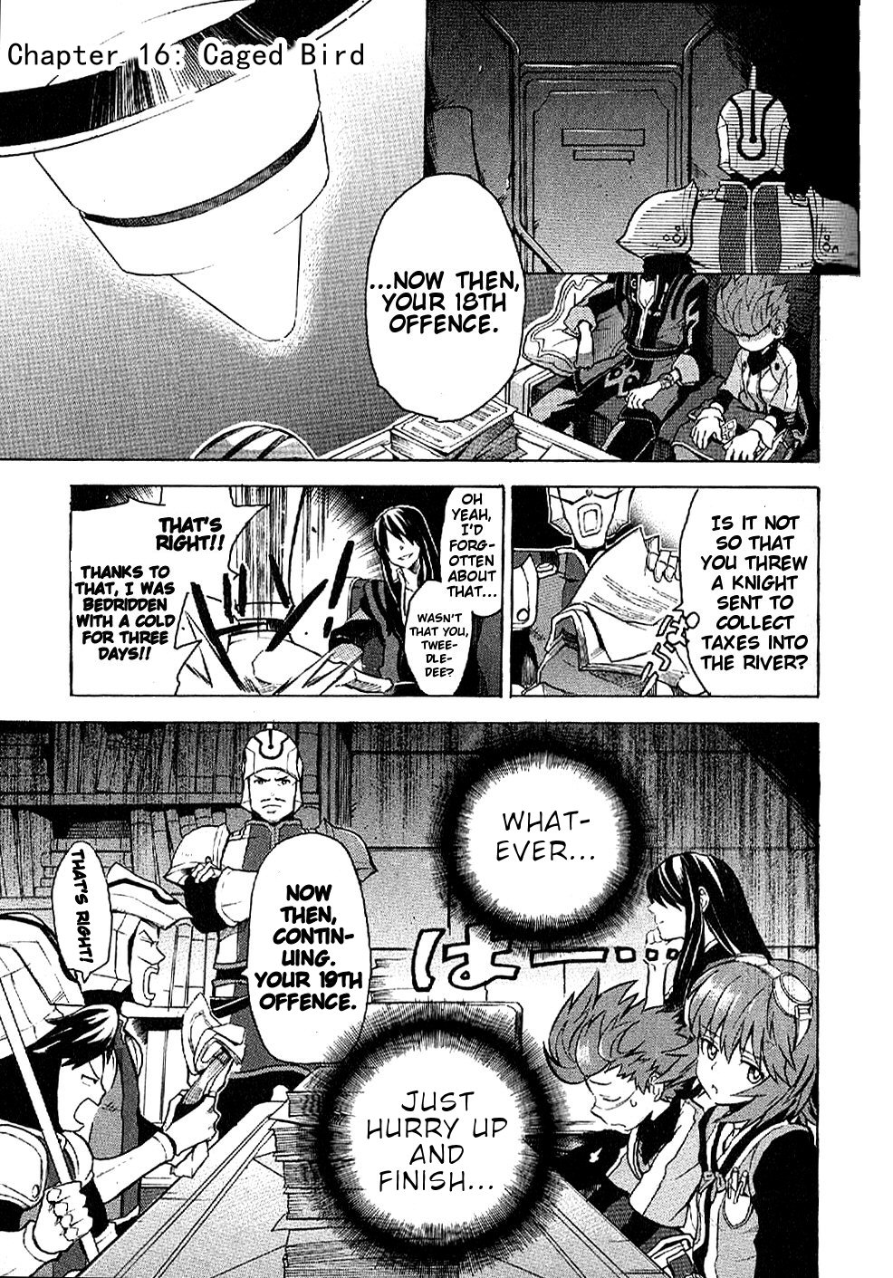 Tales of Vesperia Chapter 16.2 page 1 - Chapter 16 v2 : Caged Bird