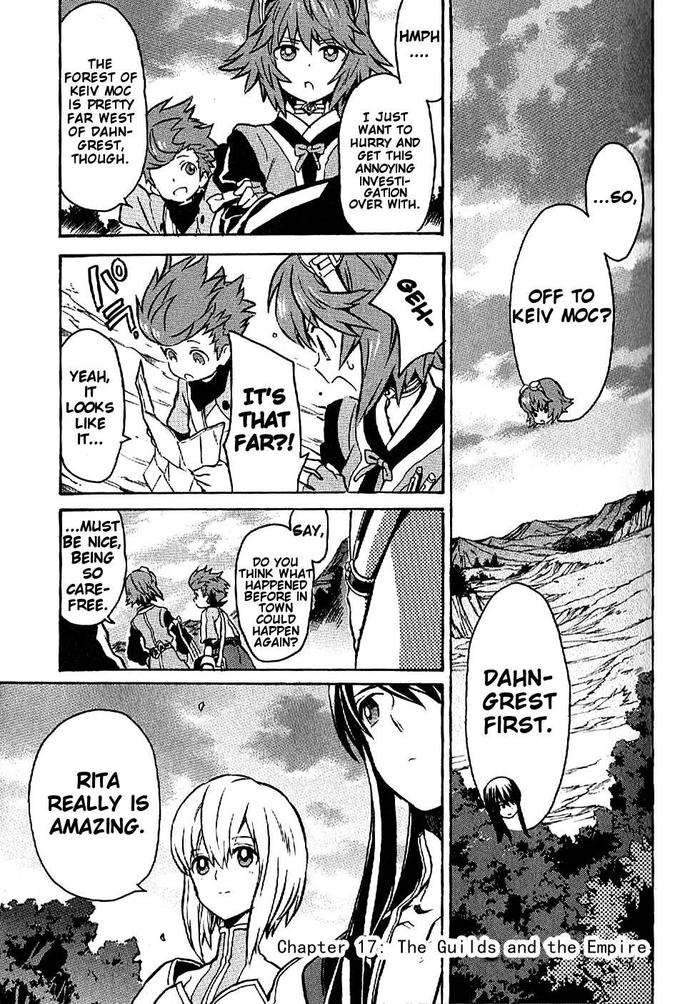 Tales of Vesperia Chapter 17.2 page 1 - Chapter 17 v2 : The Guilds and the Empire