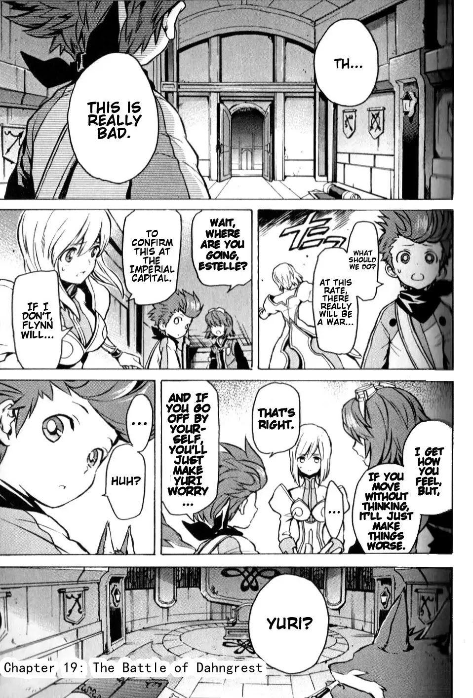 Tales of Vesperia Chapter 19 page 1 - Chapter 19 : The Battle of Dahngrest