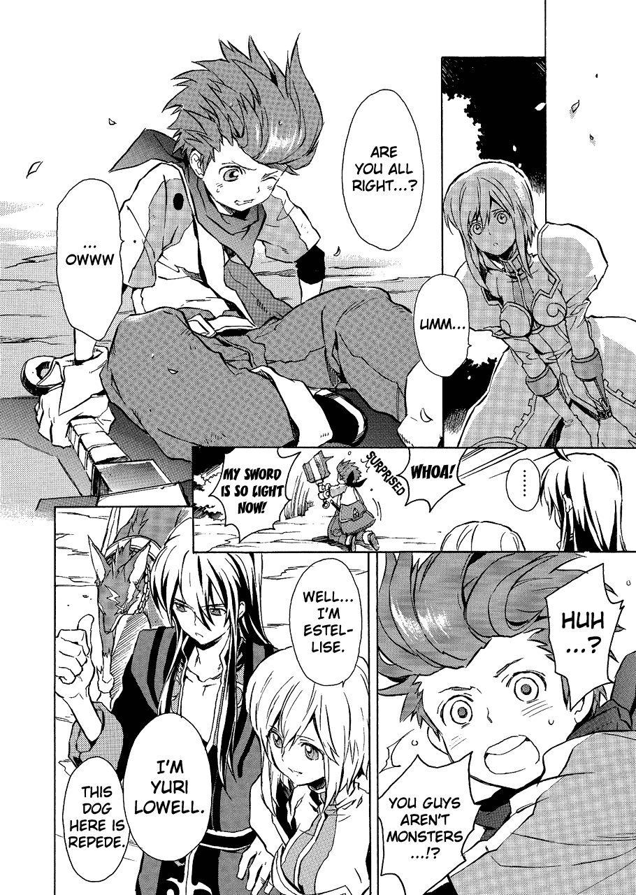Tales of Vesperia Chapter 3.2 page 4 - Chapter 3 v2 : The City of Blossoms, Halure