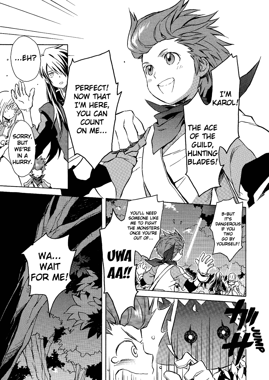 Tales of Vesperia Chapter 3.2 page 5 - Chapter 3 v2 : The City of Blossoms, Halure