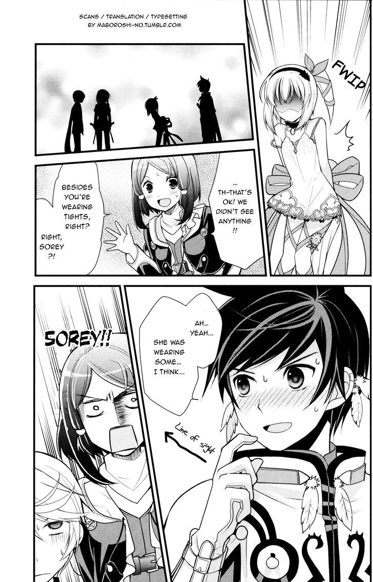 Tales of Zestiria Comic Anthology Chapter 1 page 11 - Chapter 1 : What would make the sharp-tongued girl flustered?
