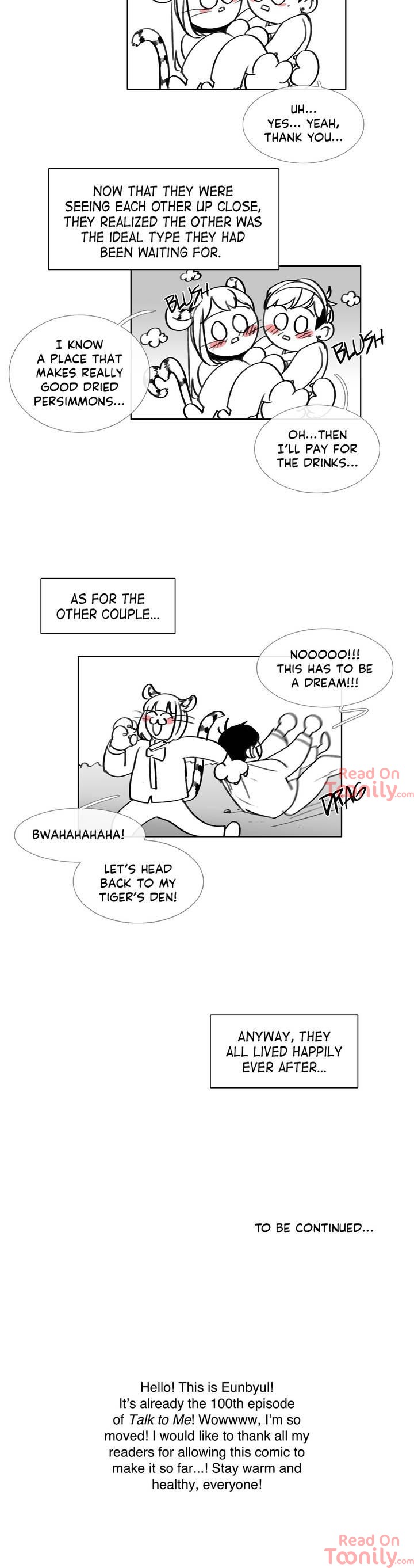Talk to Me Chapter 100 page 8 - Chapter 100