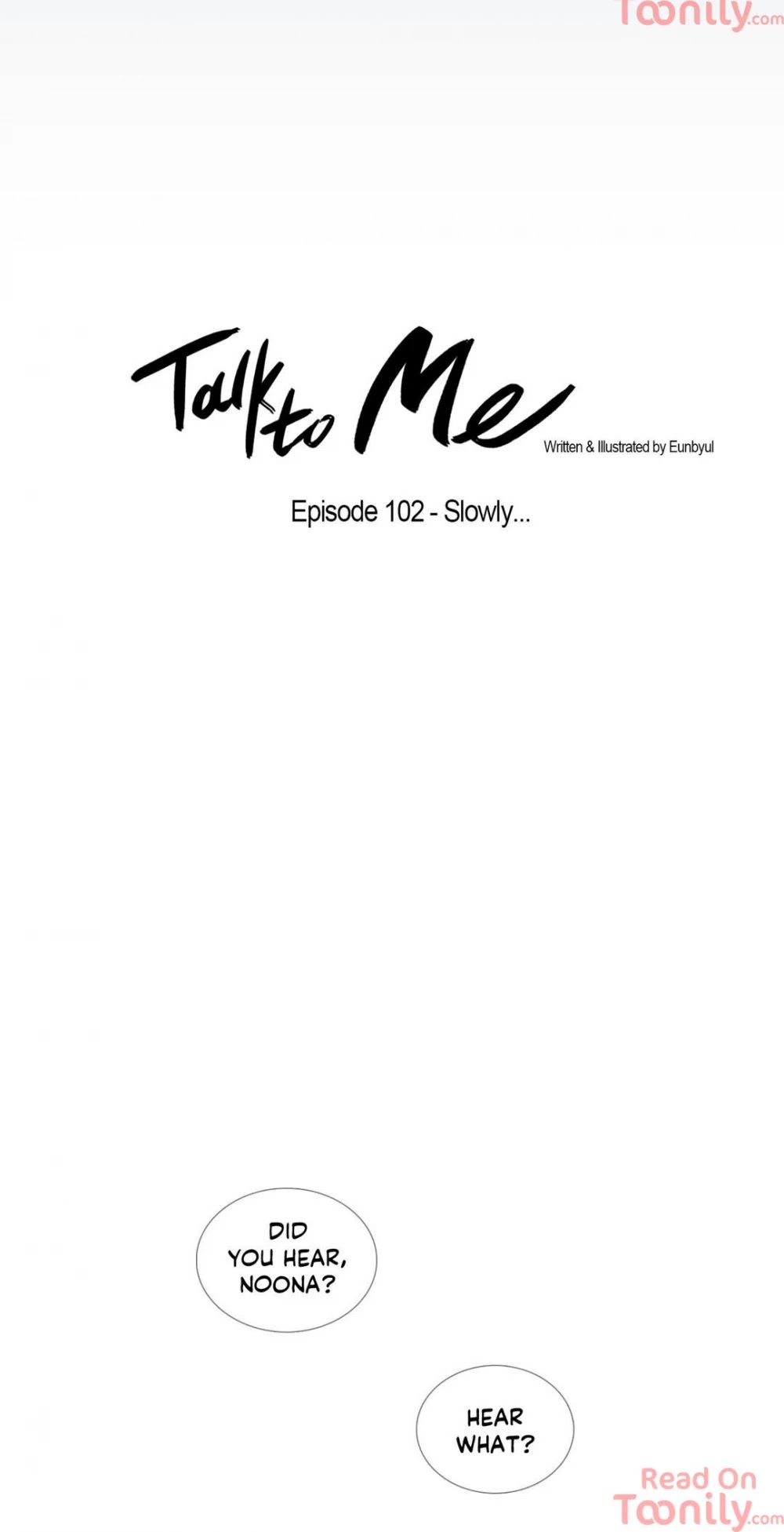 Talk to Me Chapter 102 page 8 - Chapter 102