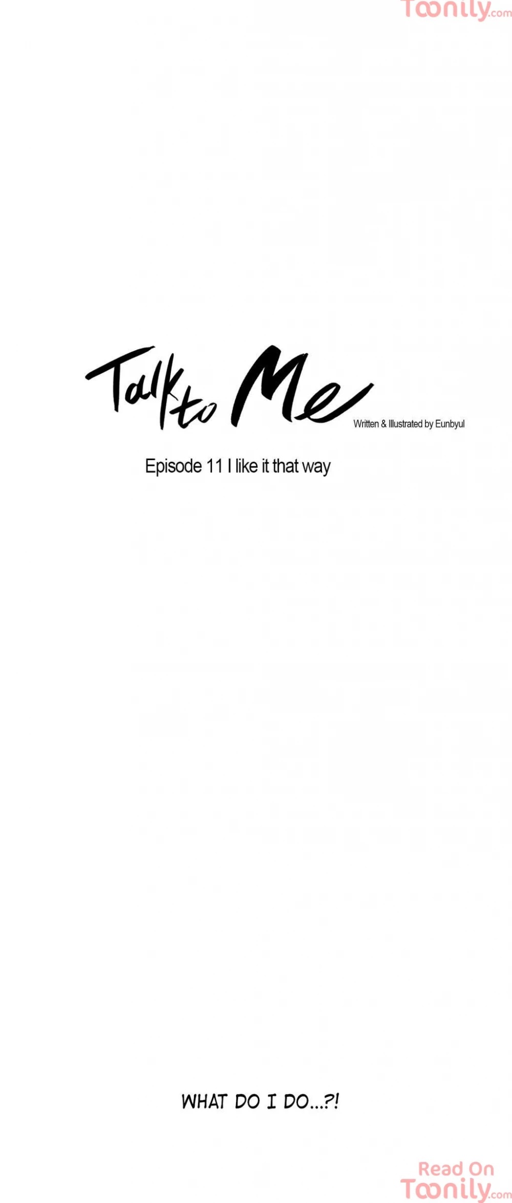 Talk to Me Chapter 11 page 8 - Chapter 11