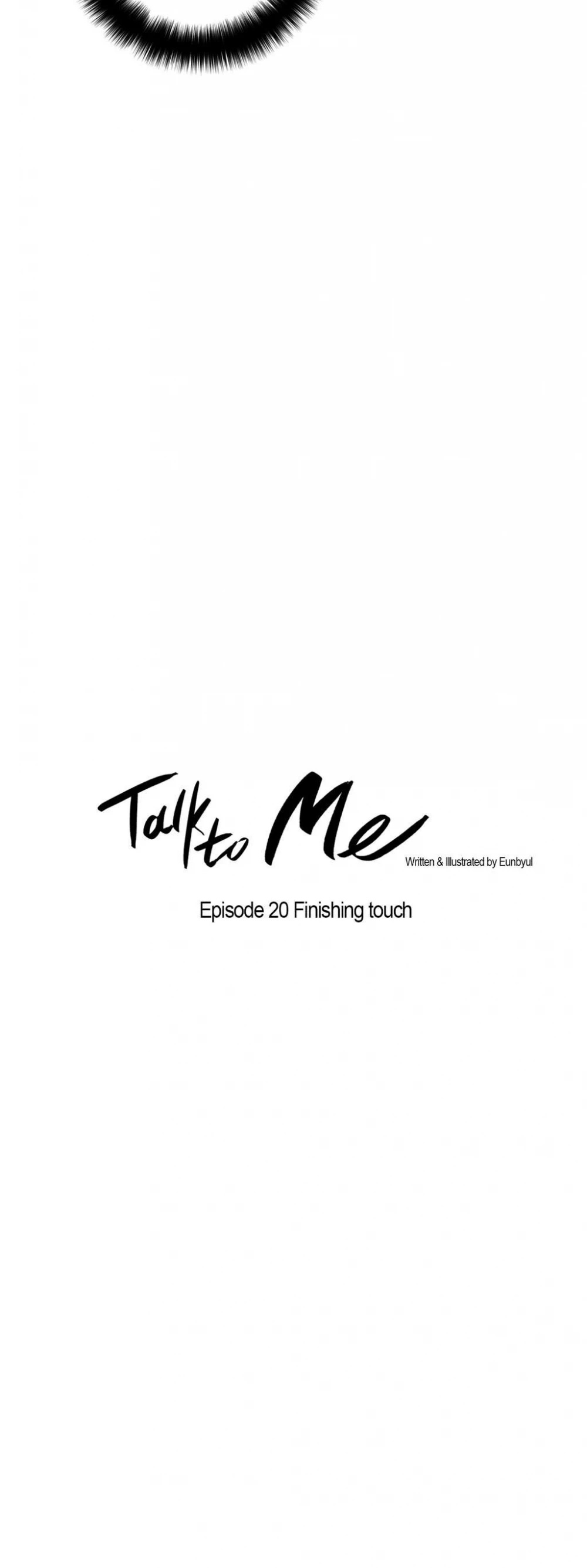 Talk to Me Chapter 20 page 10 - Chapter 20