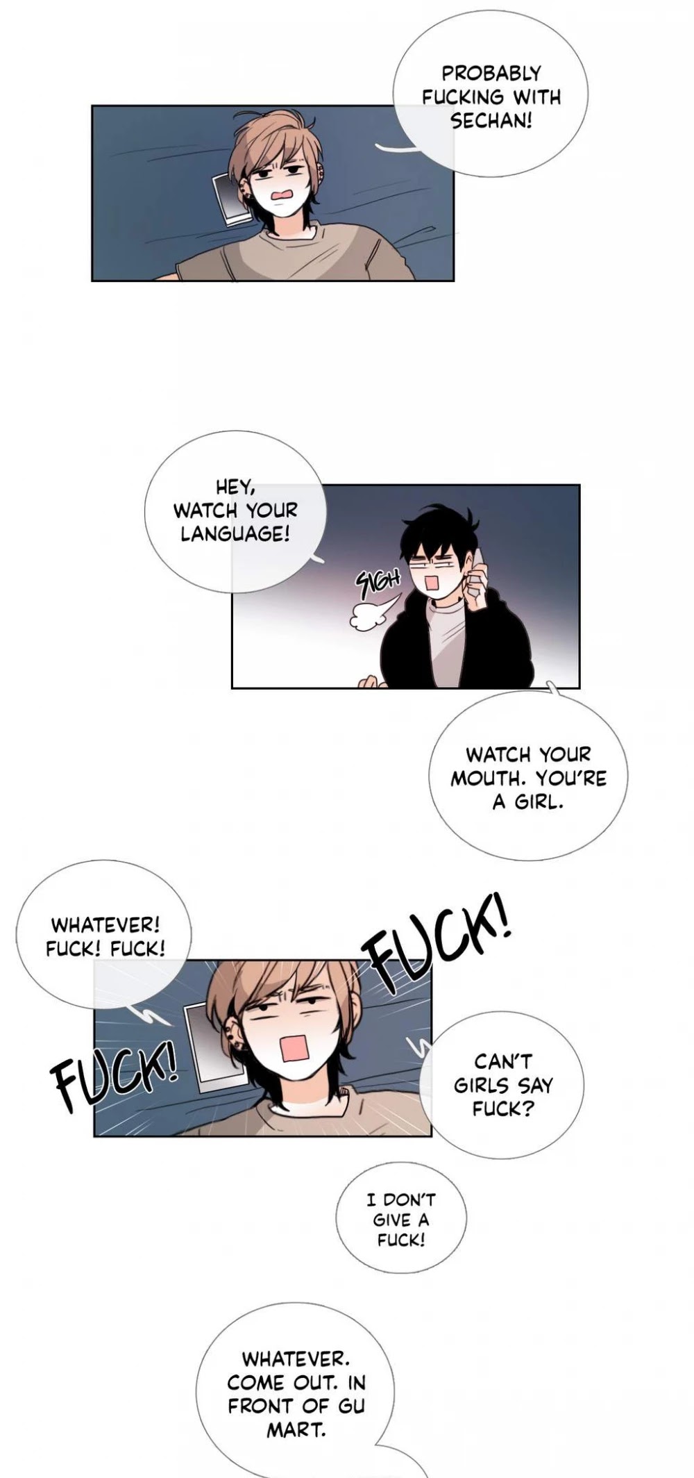 Talk to Me Chapter 23 page 25 - Chapter 23