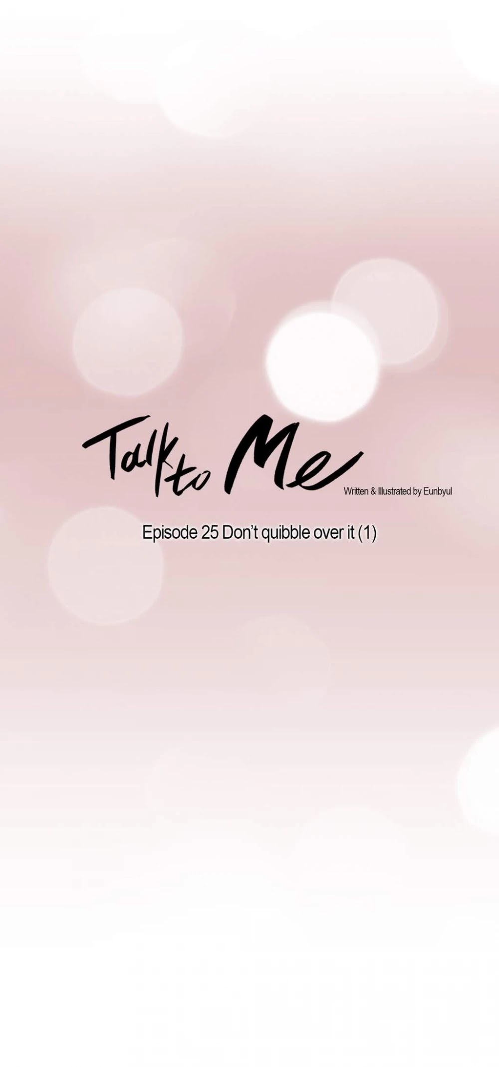 Talk to Me Chapter 25 page 5 - Chapter 25