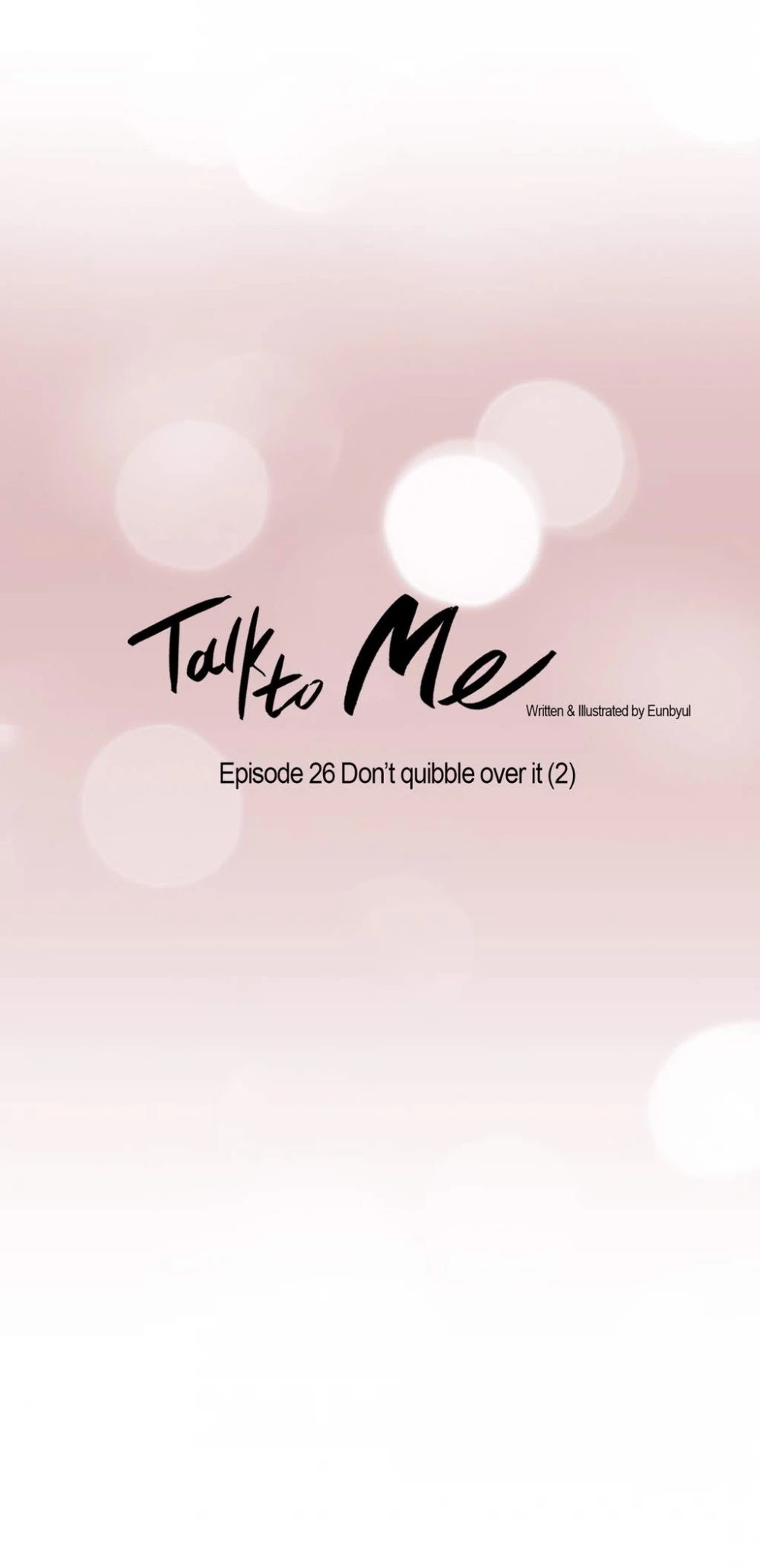 Talk to Me Chapter 26 page 10 - Chapter 26