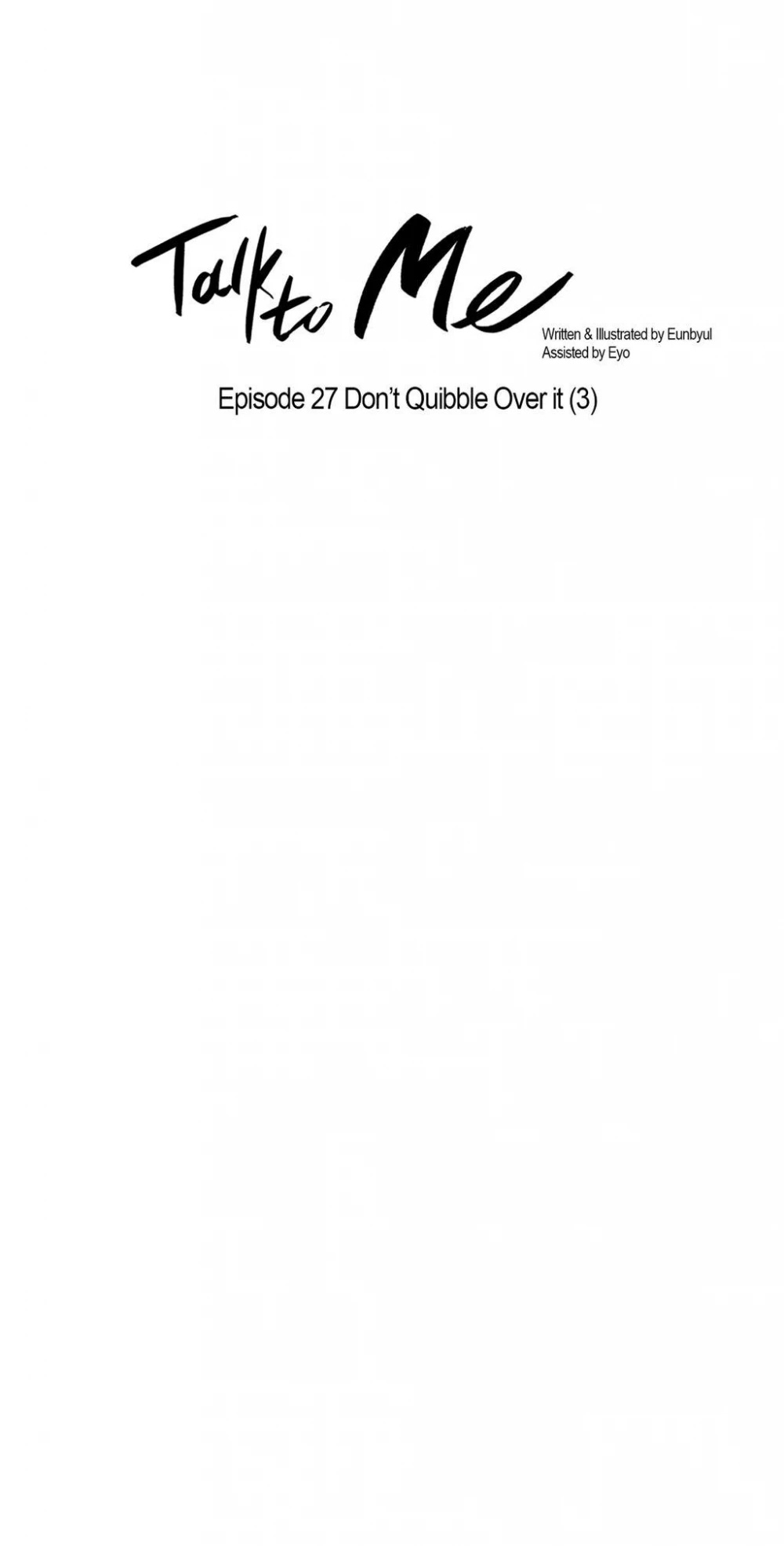 Talk to Me Chapter 27 page 9 - Chapter 27
