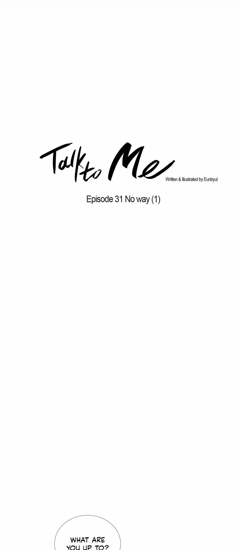 Talk to Me Chapter 31 page 5 - Chapter 31
