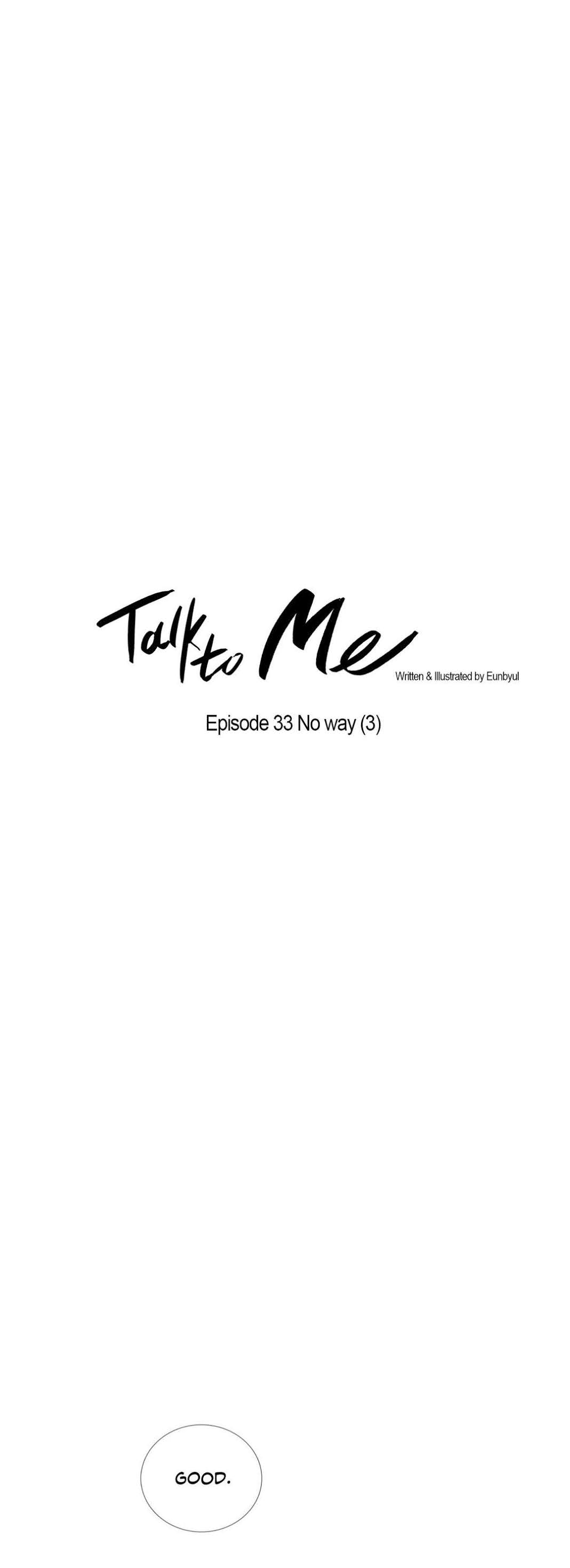 Talk to Me Chapter 33 page 4 - Chapter 33