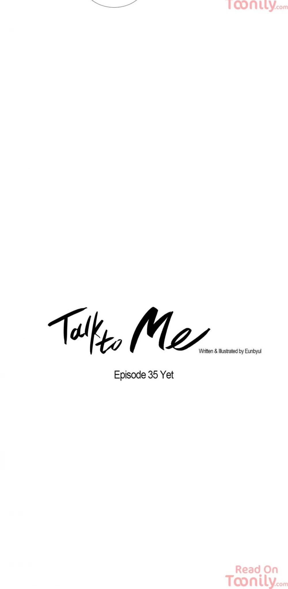 Talk to Me Chapter 35 page 6 - Chapter 35