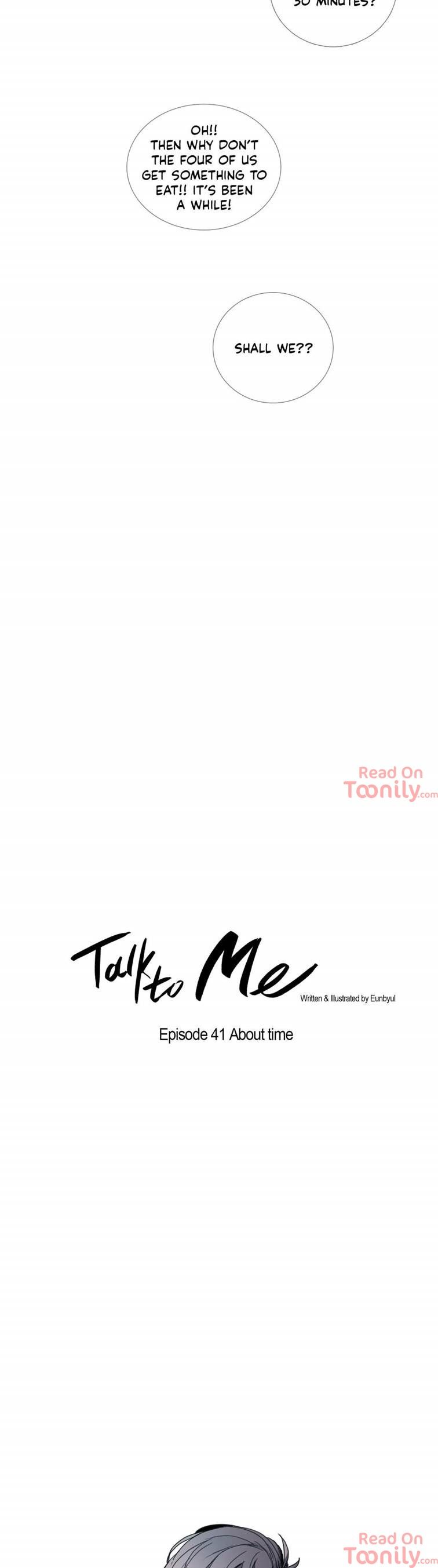 Talk to Me Chapter 41 page 3 - Chapter 41