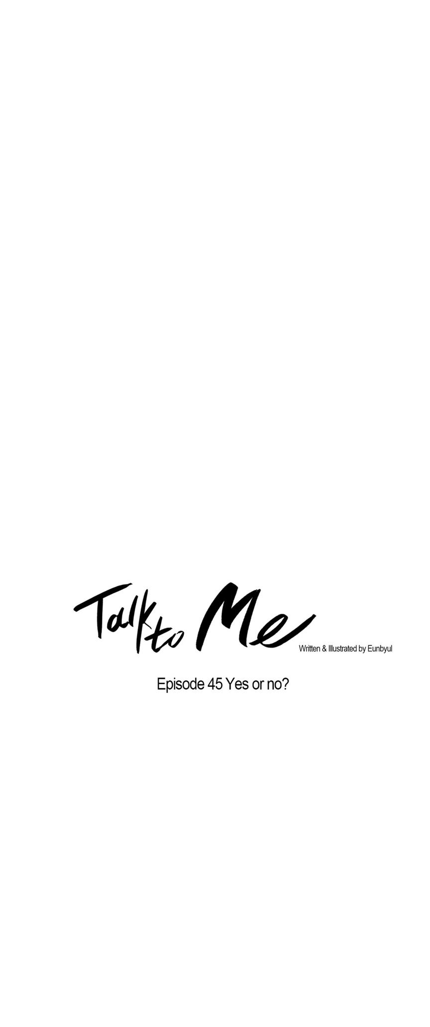 Talk to Me Chapter 45 page 8 - Chapter 45