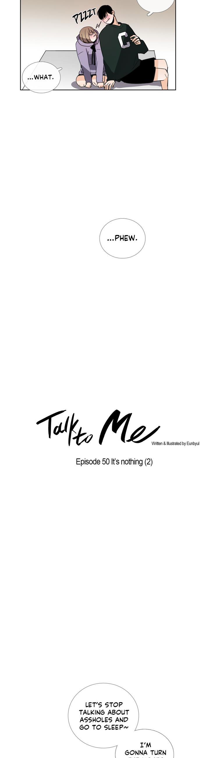 Talk to Me Chapter 50 page 3 - Chapter 50
