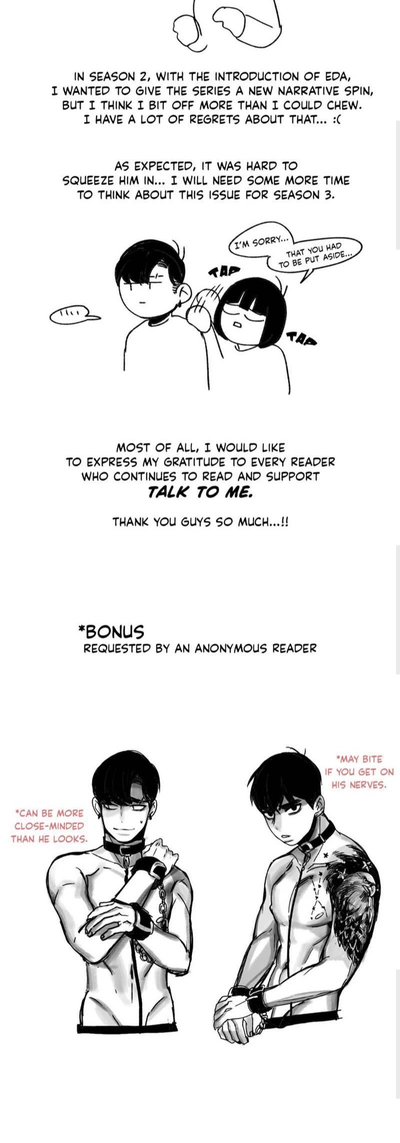 Talk to Me Chapter 53.5 page 2 - Chapter 53.5