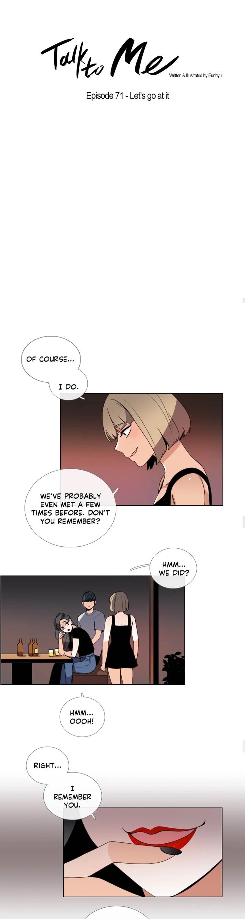 Talk to Me Chapter 71 page 4 - Chapter 71
