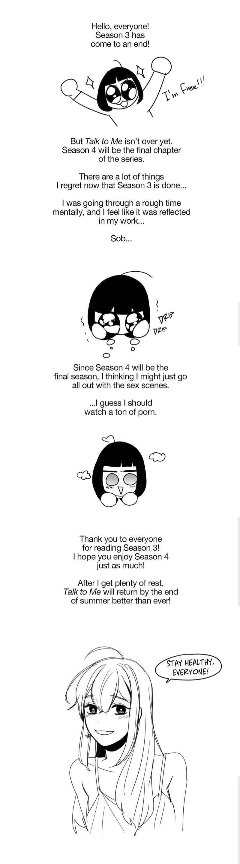 Talk to Me Chapter 77.5 page 1 - Chapter 77.5