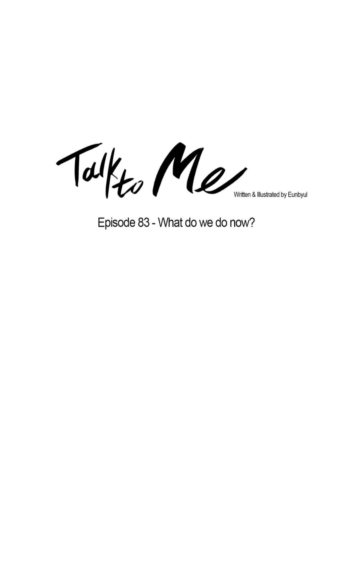 Talk to Me Chapter 83 page 8 - Chapter 83