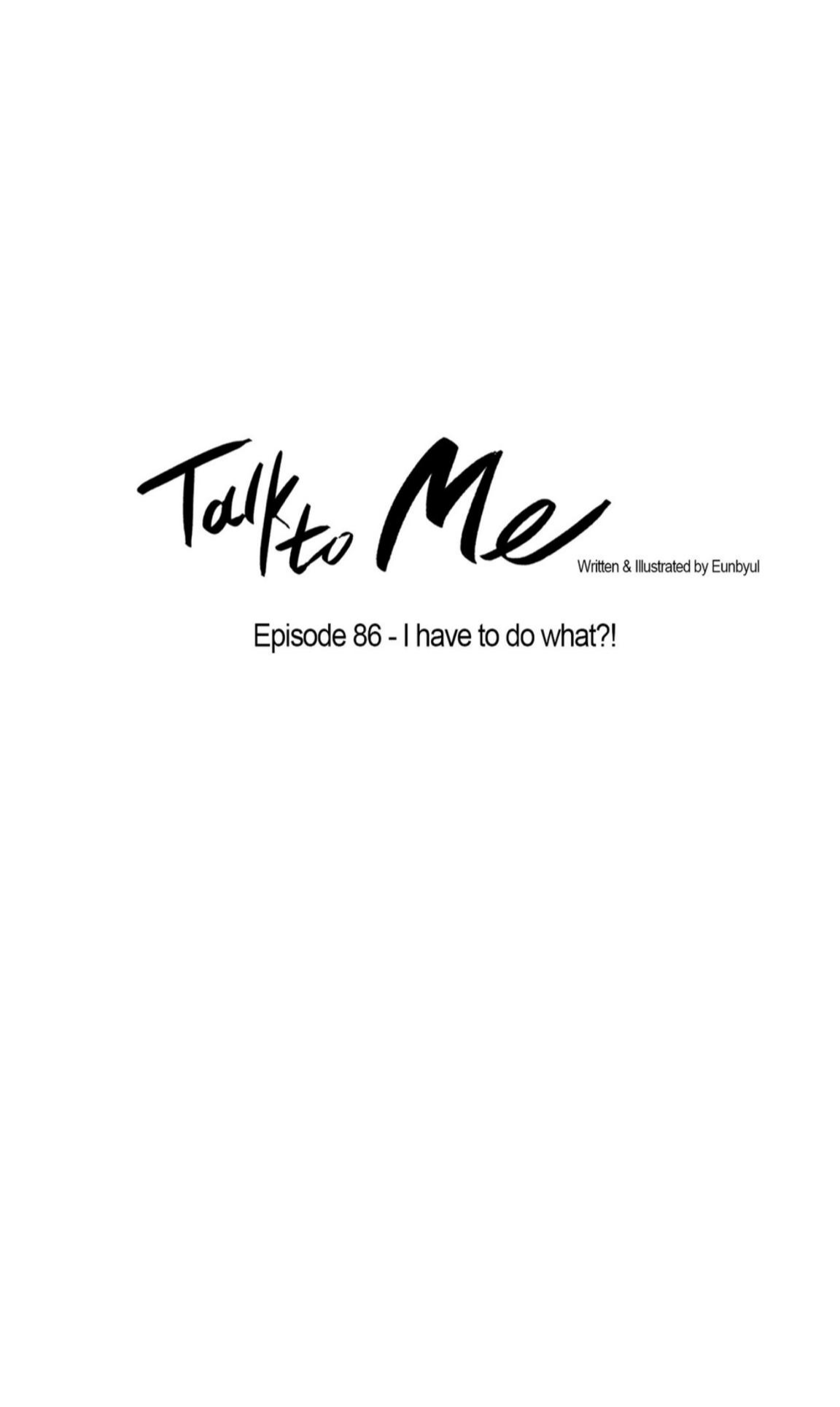 Talk to Me Chapter 86 page 11 - Chapter 86
