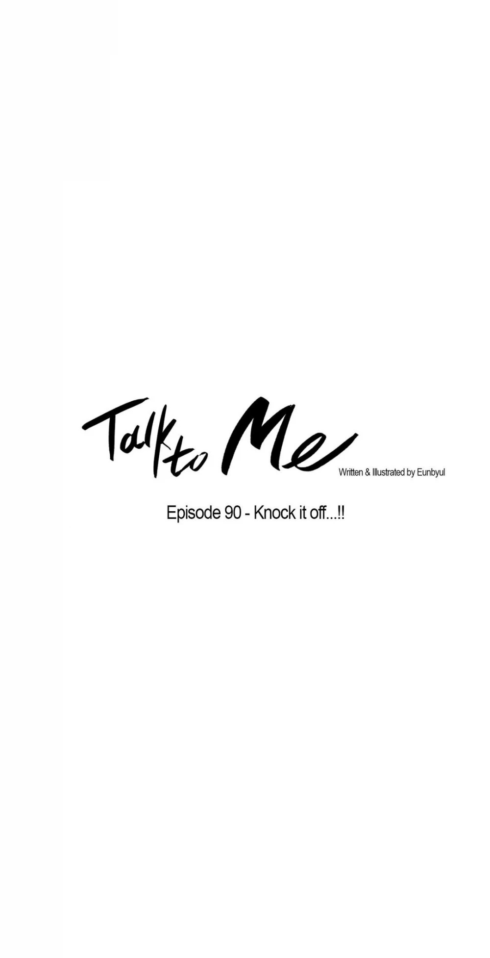 Talk to Me Chapter 90 page 8 - Chapter 90