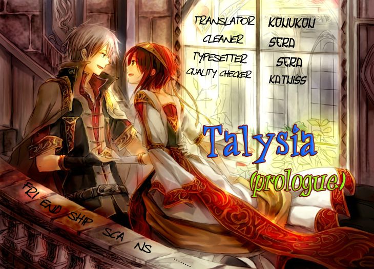 Talysia Chapter 0 page 1 - Chapter 0 : Prologue
