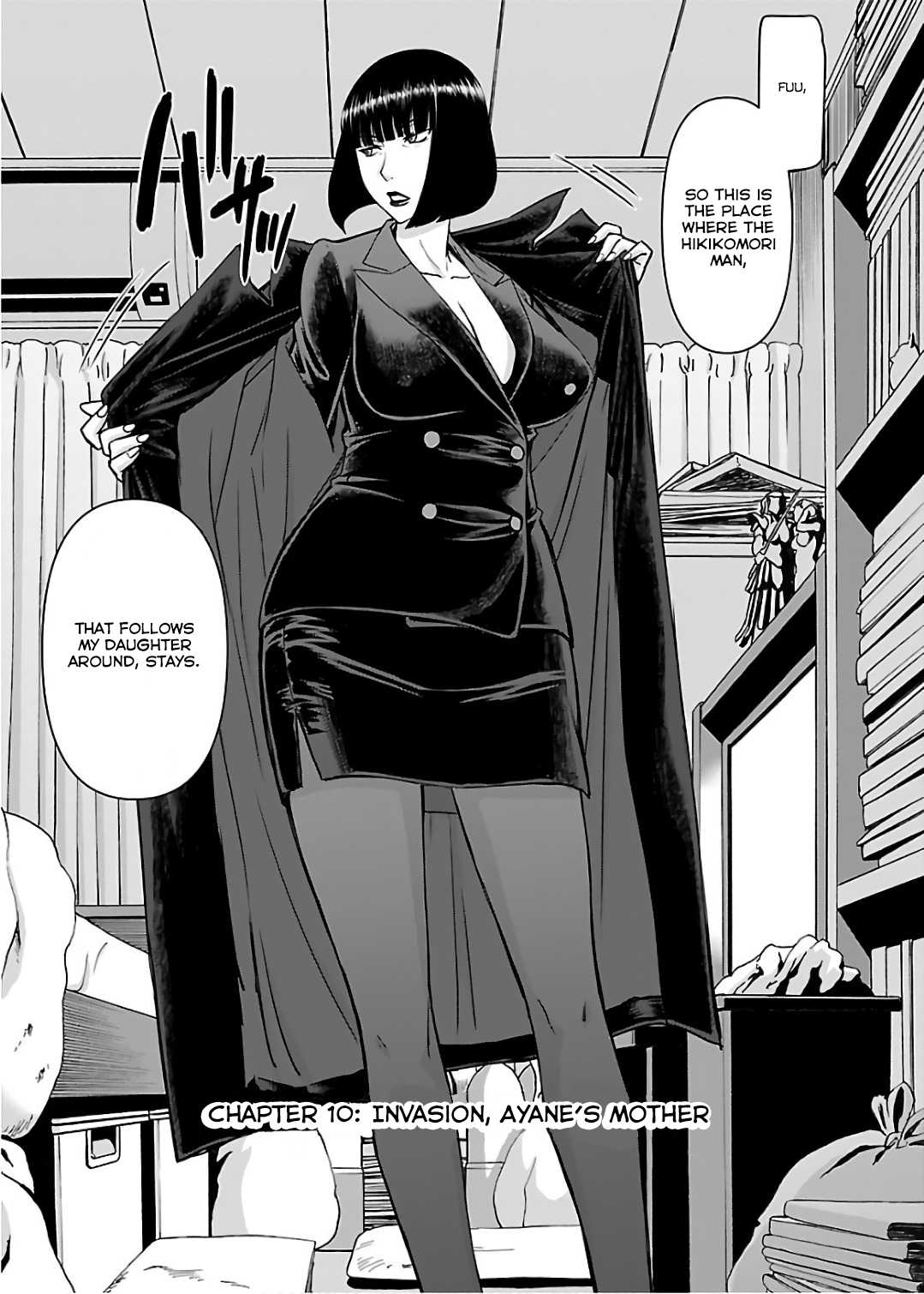 Tama Kick Chapter 10 page 2 - Chapter 10: Invasion, Ayane's Mother