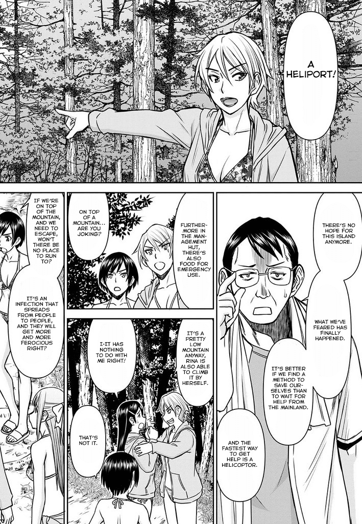 Tama Kick Chapter 13 page 17 - Chapter 13: Live at Chichijima