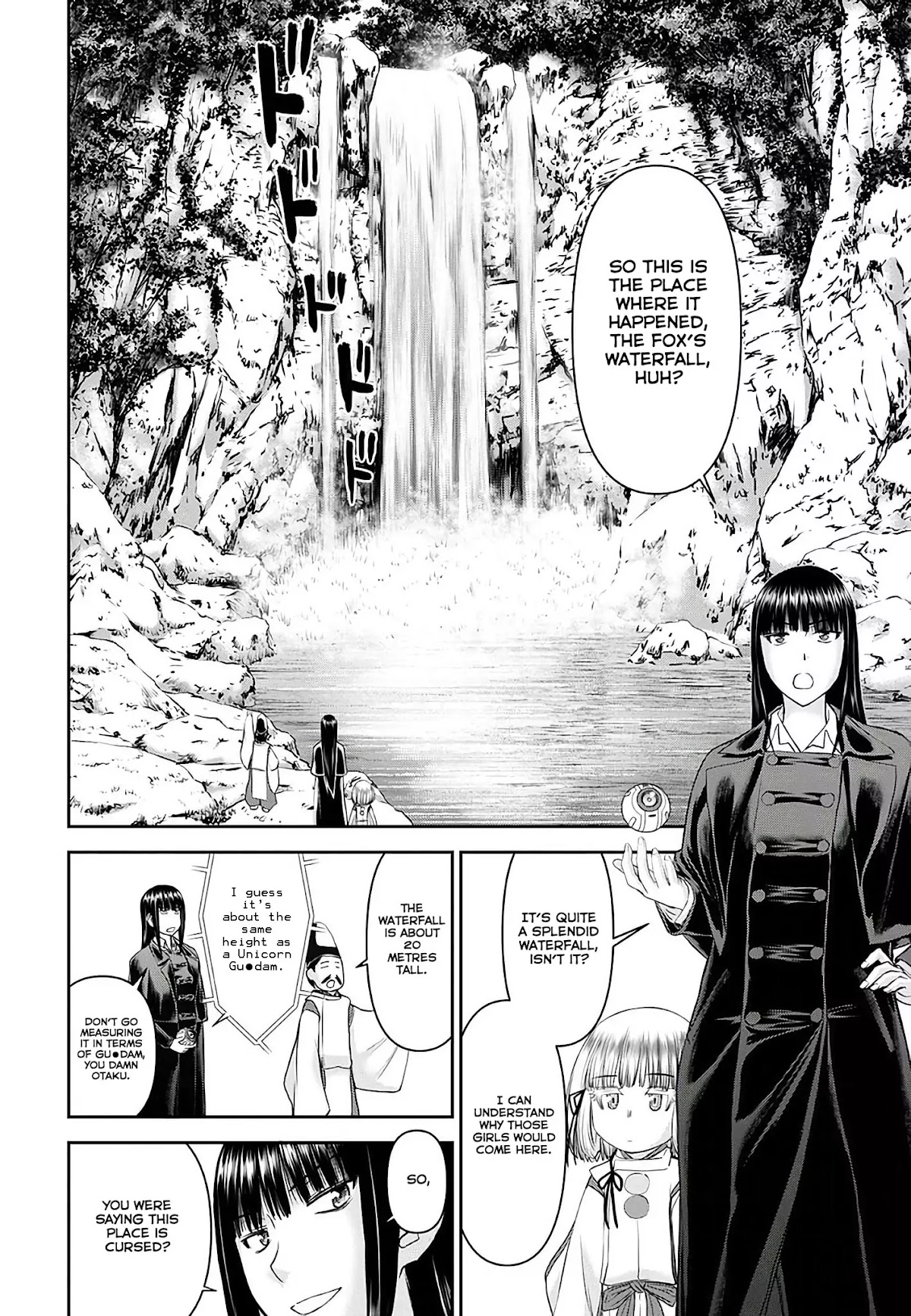 Tama Kick Chapter 20 page 4 - Chapter 20: The Fox's Waterfall