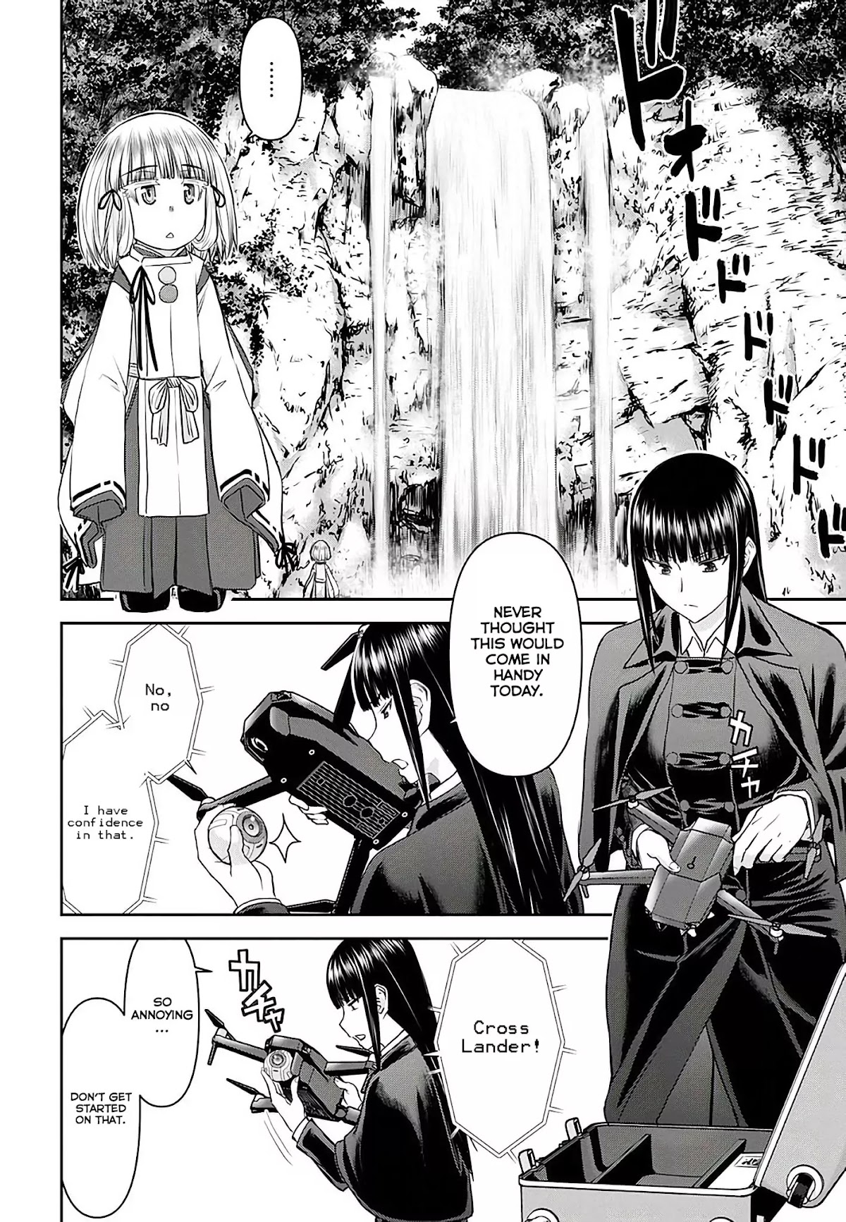 Tama Kick Chapter 20 page 8 - Chapter 20: The Fox's Waterfall