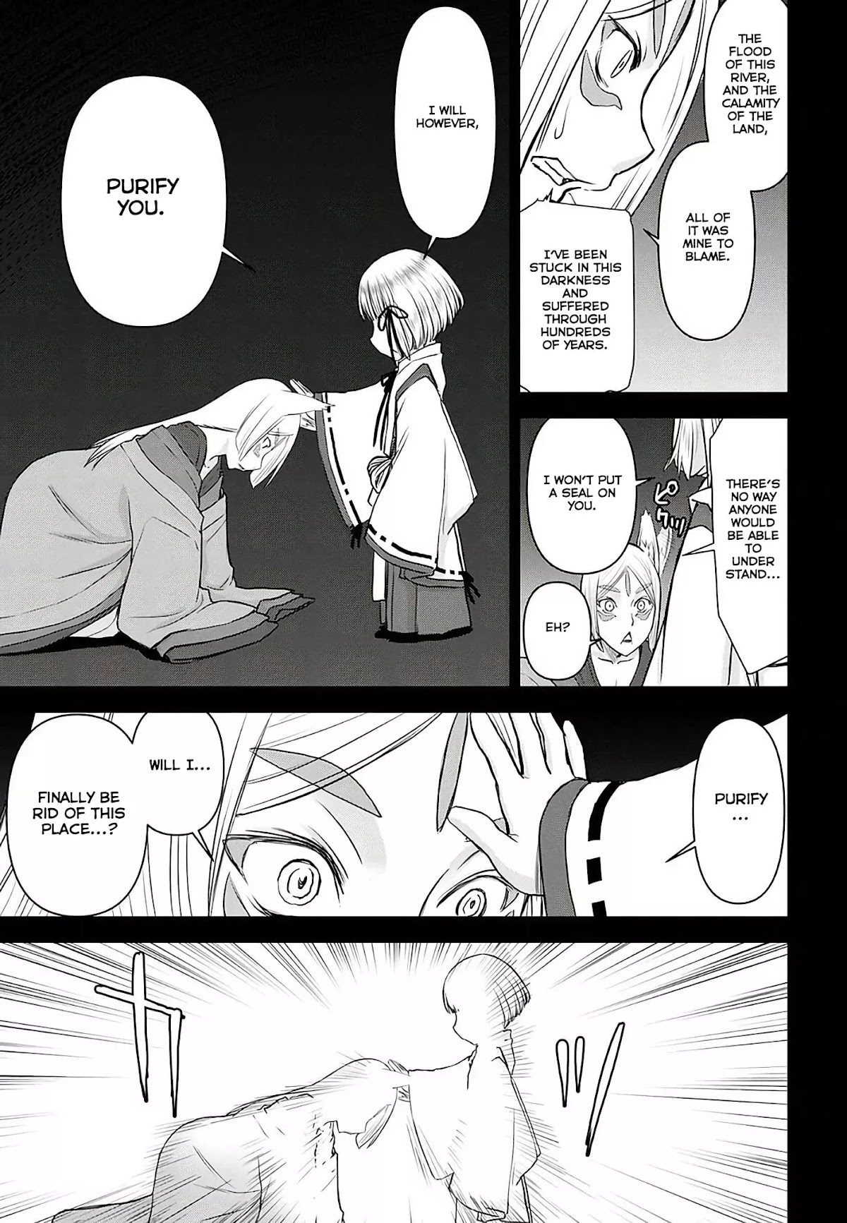 Tama Kick Chapter 21 page 27 - Chapter 21: The Fox's Waterfall (Second Part)