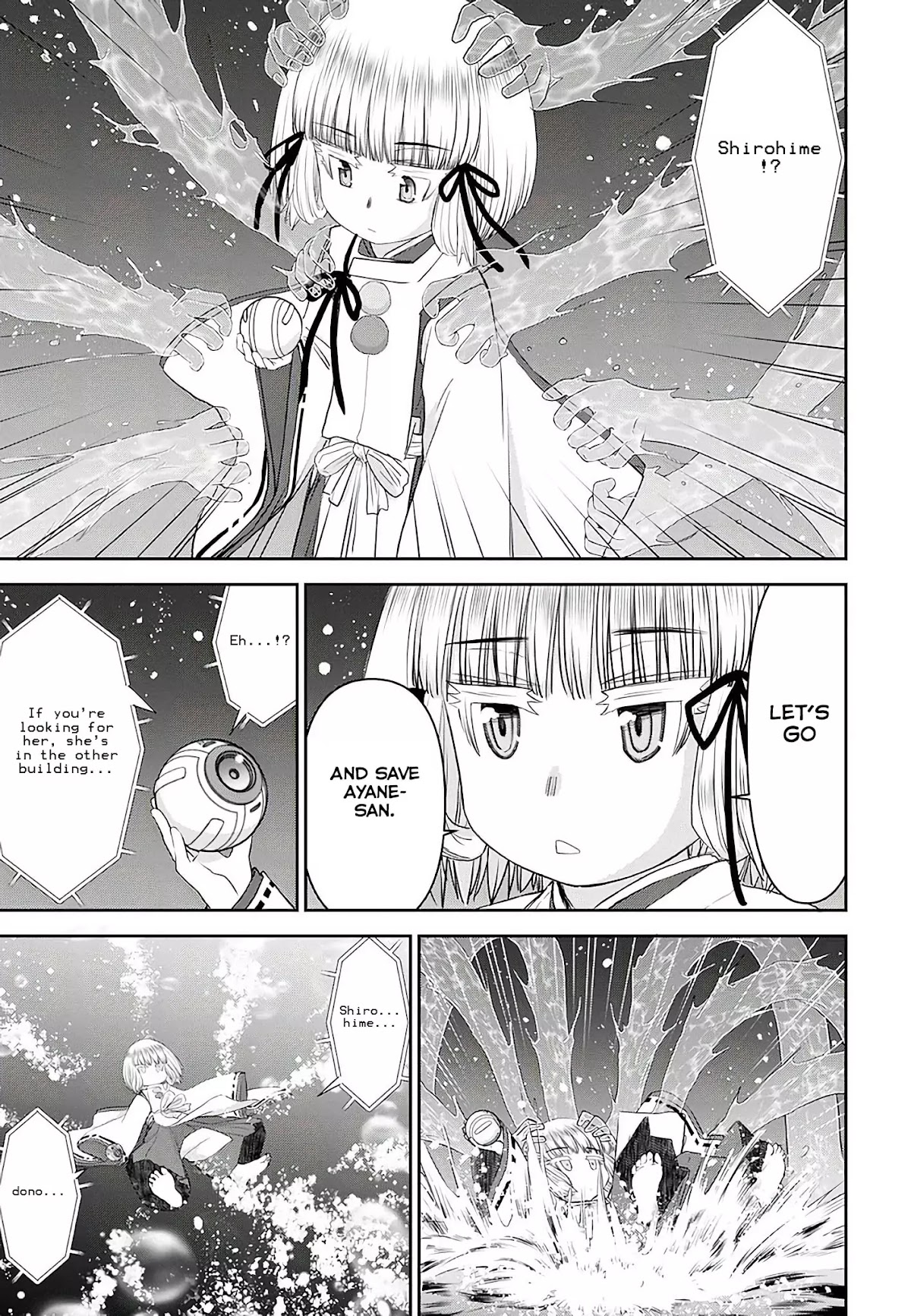 Tama Kick Chapter 21 page 3 - Chapter 21: The Fox's Waterfall (Second Part)