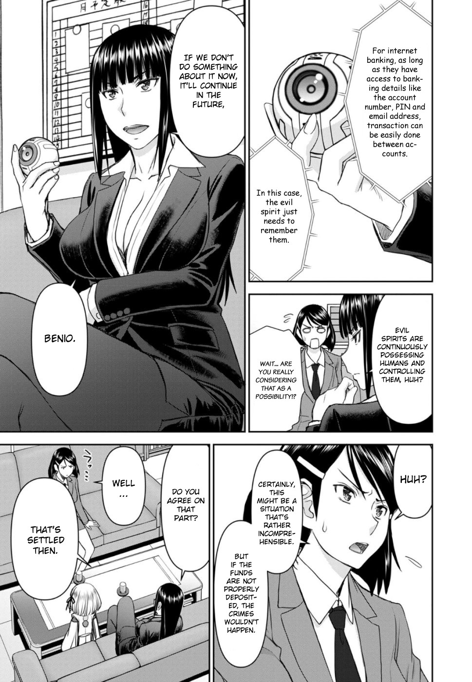 Tama Kick Chapter 26 page 9 - Chapter 26: Women I Admire ● Conclusion Arc