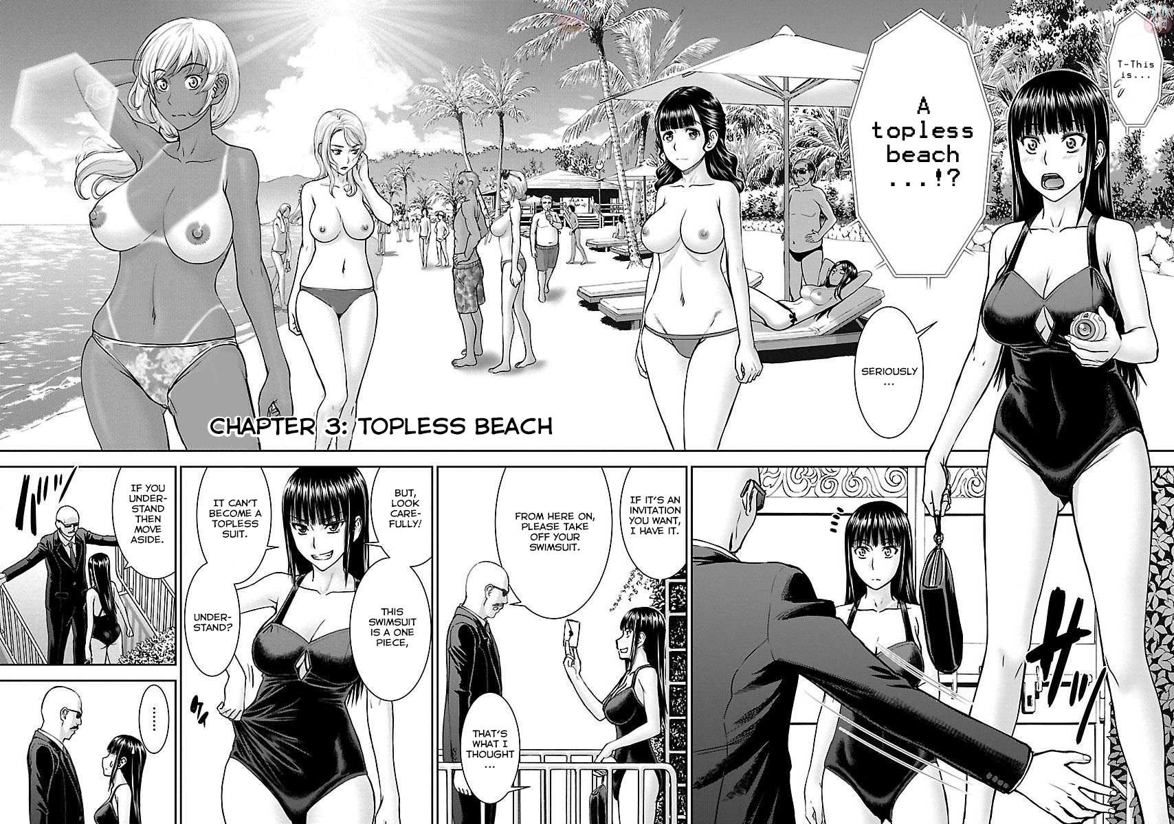 Tama Kick Chapter 3 page 2 - Chapter 3: Topless Beach