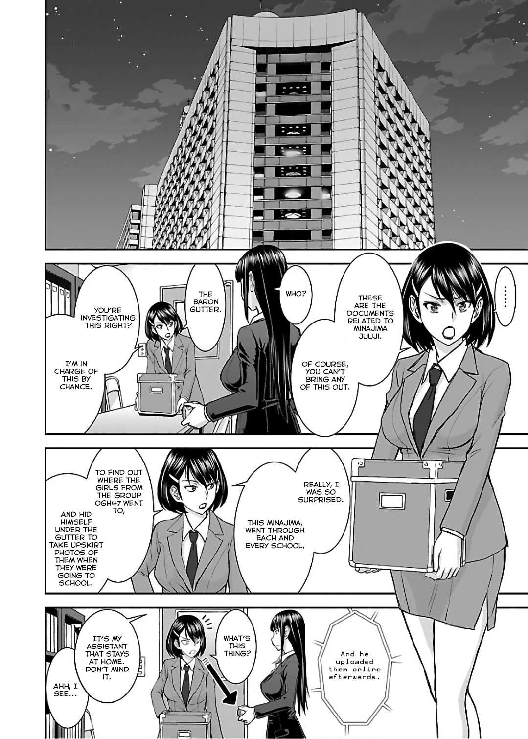 Tama Kick Chapter 7 page 18 - Chapter 7: Baron Gutter