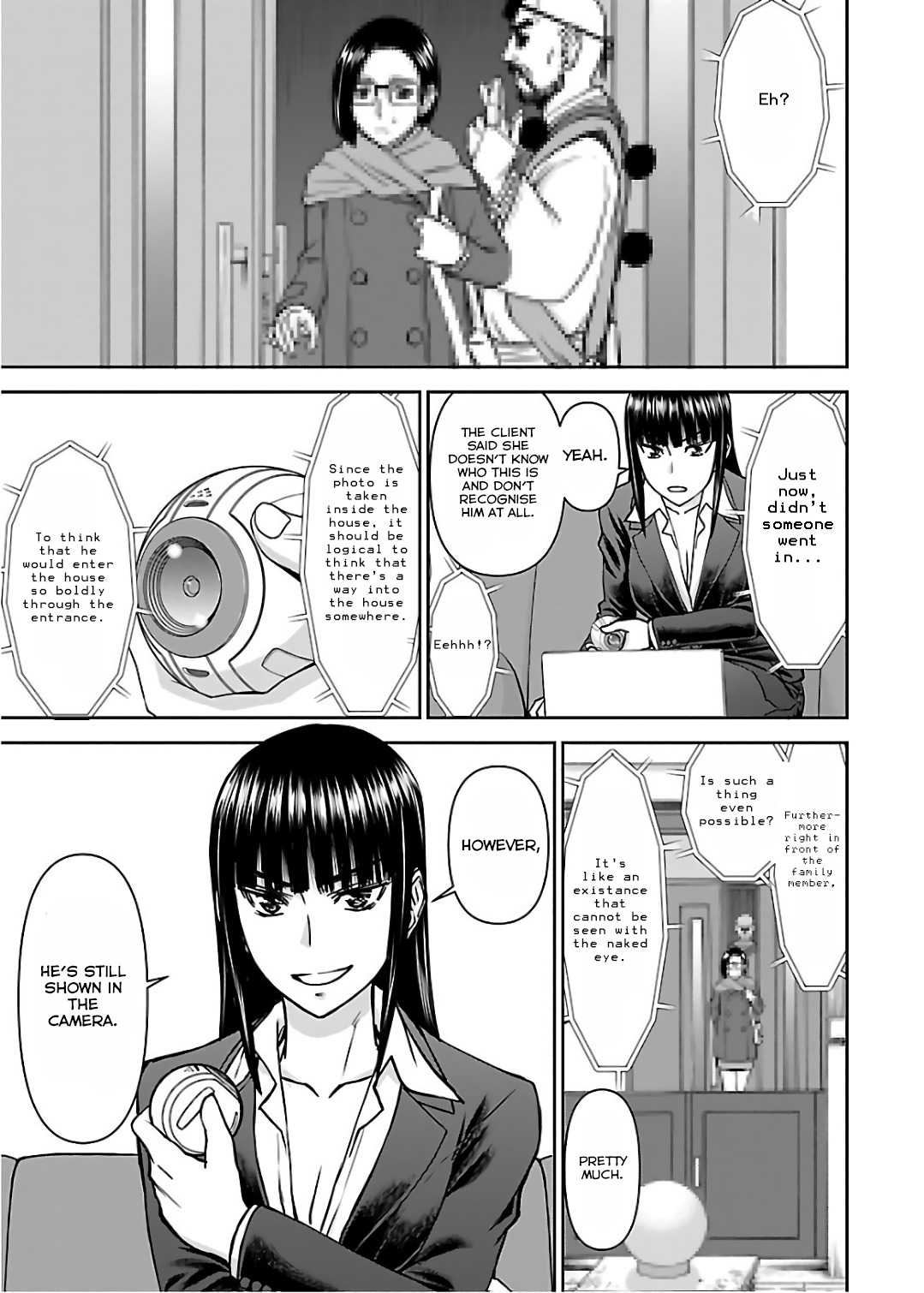 Tama Kick Chapter 9 page 13 - Chapter 9: The Impossible Peeping Crime
