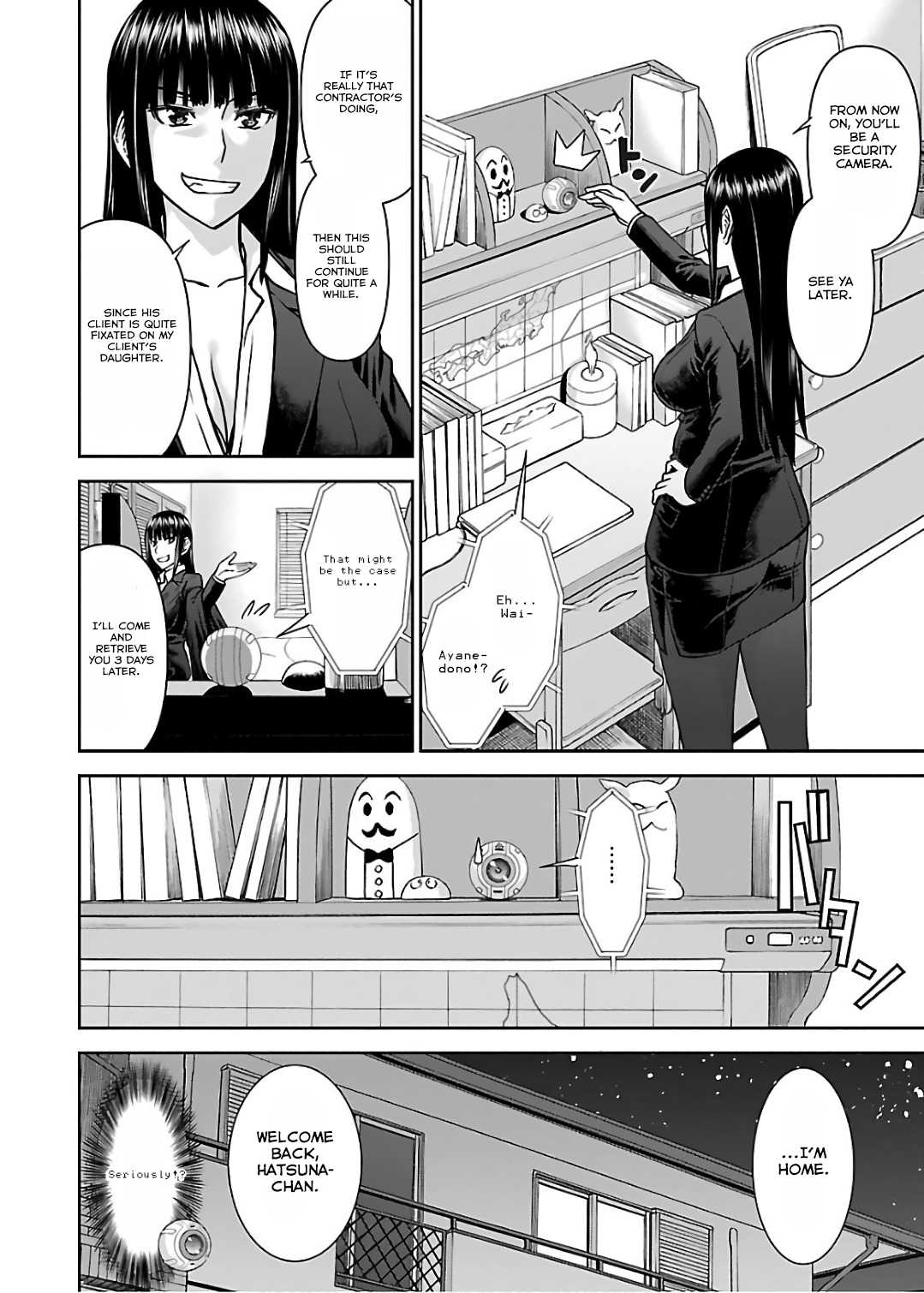 Tama Kick Chapter 9 page 8 - Chapter 9: The Impossible Peeping Crime