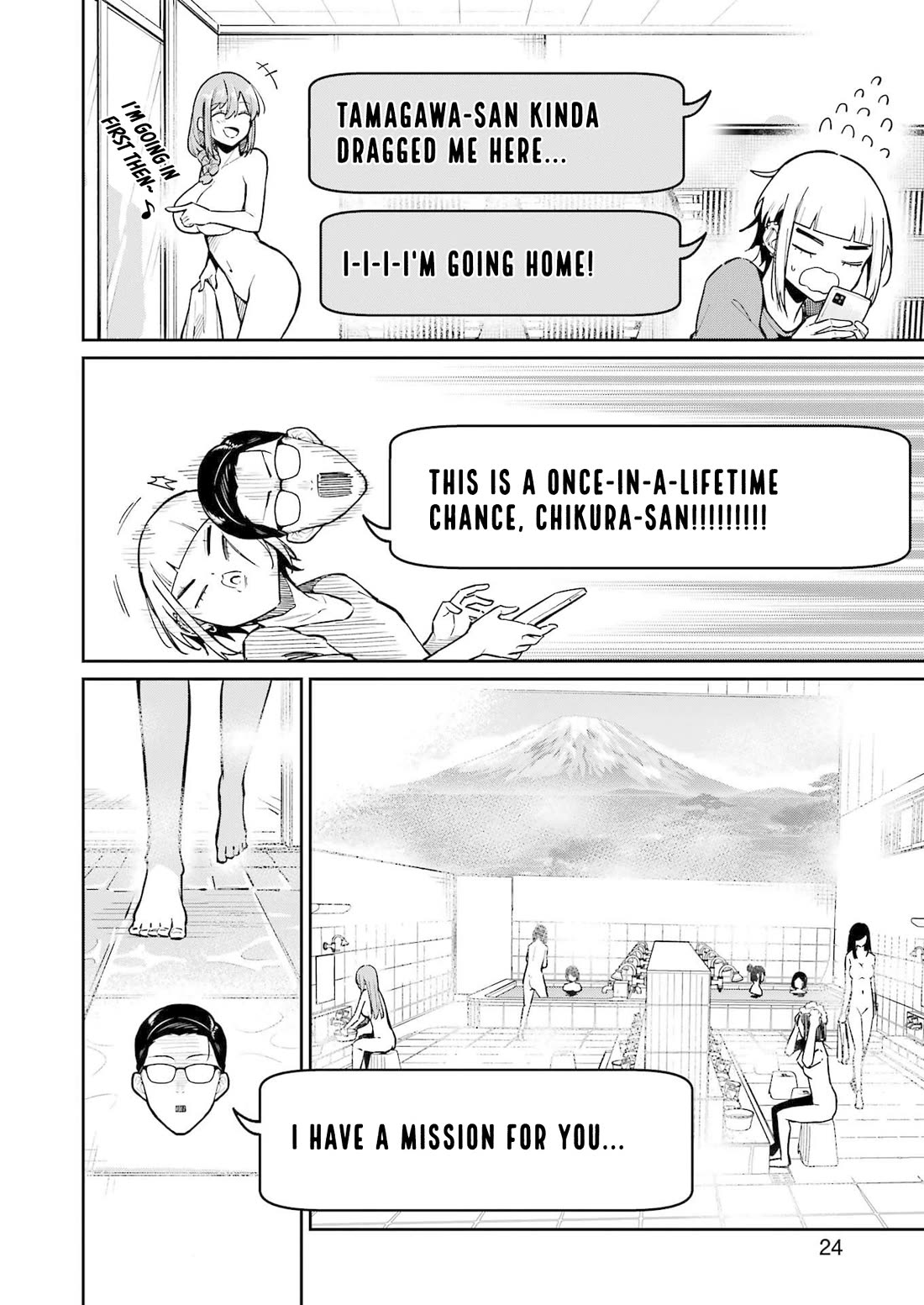 Tamagawa-san, Did You Appear? Chapter 11 page 9 - Chapter 11: Underboob Investigation