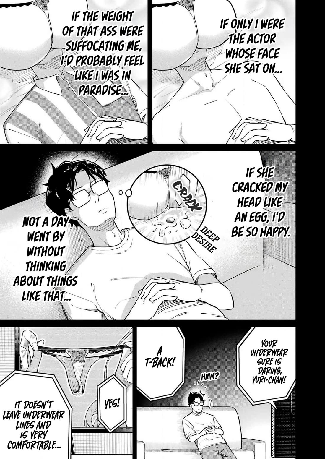 Tamagawa-san, Did You Appear? Chapter 2 page 10 - Chapter 2: Schrödinger's Thong