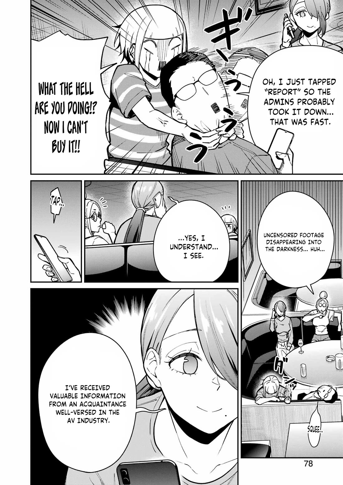 Tamagawa-san, Did You Appear? Chapter 21 page 10 - Chapter 21: Because it can't be seen