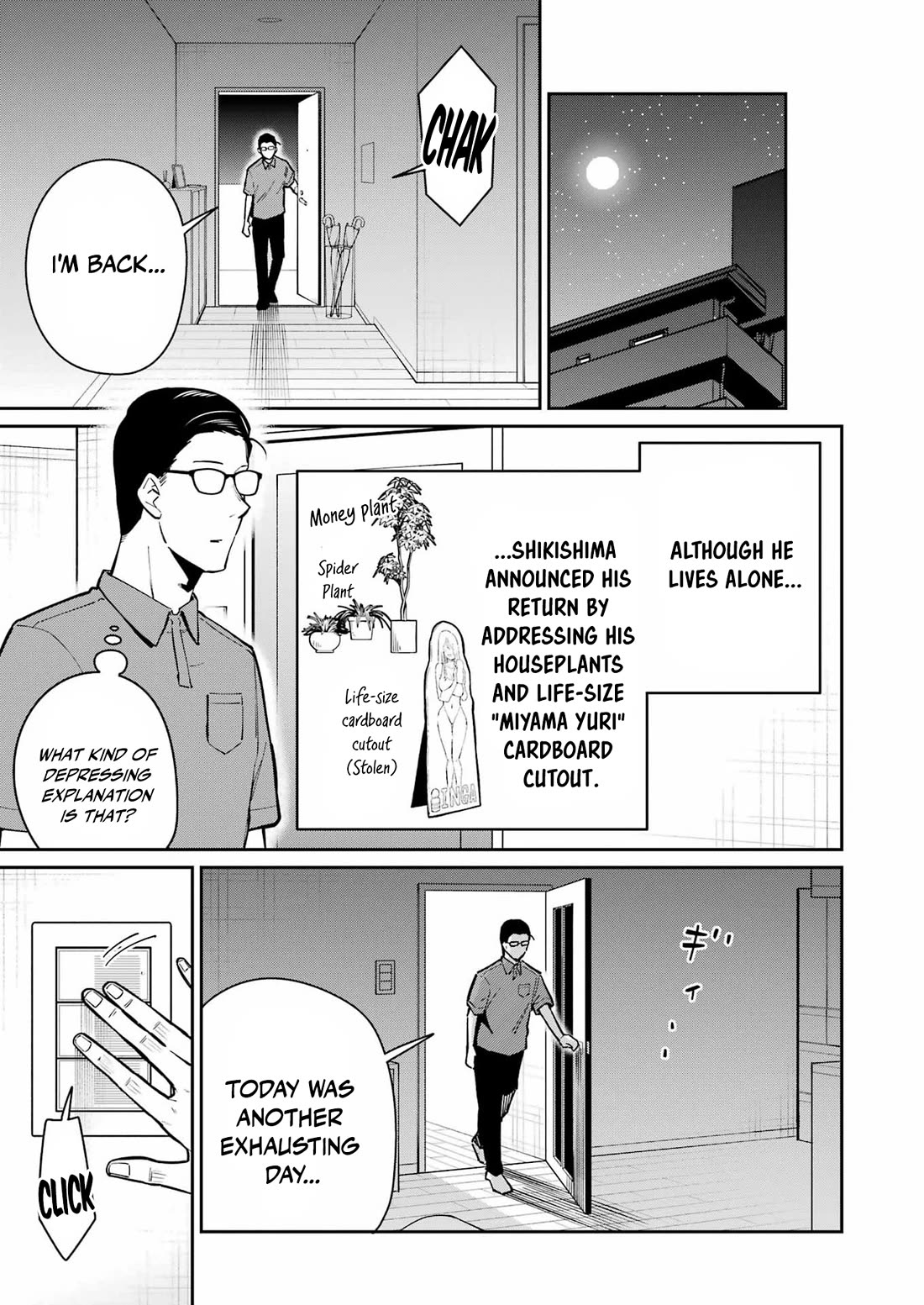 Tamagawa-san, Did You Appear? Chapter 26 page 3 - Chapter 26: Live the reality