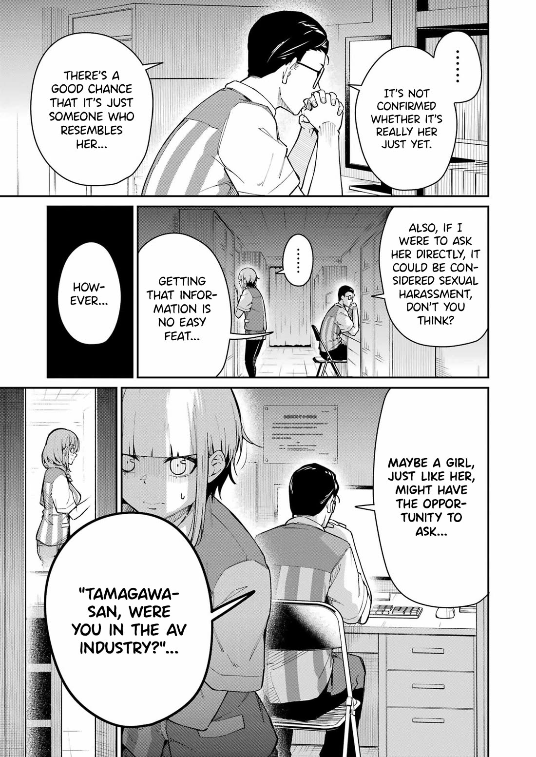 Tamagawa-san, Did You Appear? Chapter 3 page 18 - Chapter 3: Ass or Tits? That is the question