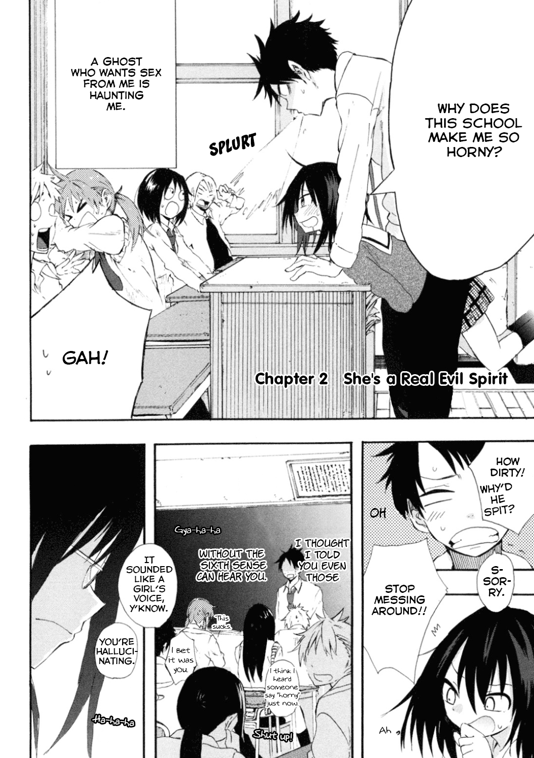 Tamatama Harassment Chapter 2 page 2 - Chapter 2: She's a Real Evil Spirit